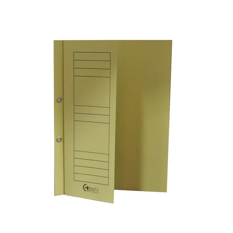 Bafix Yarım Kapak Karton Dosya Sarı 50 Li Paket