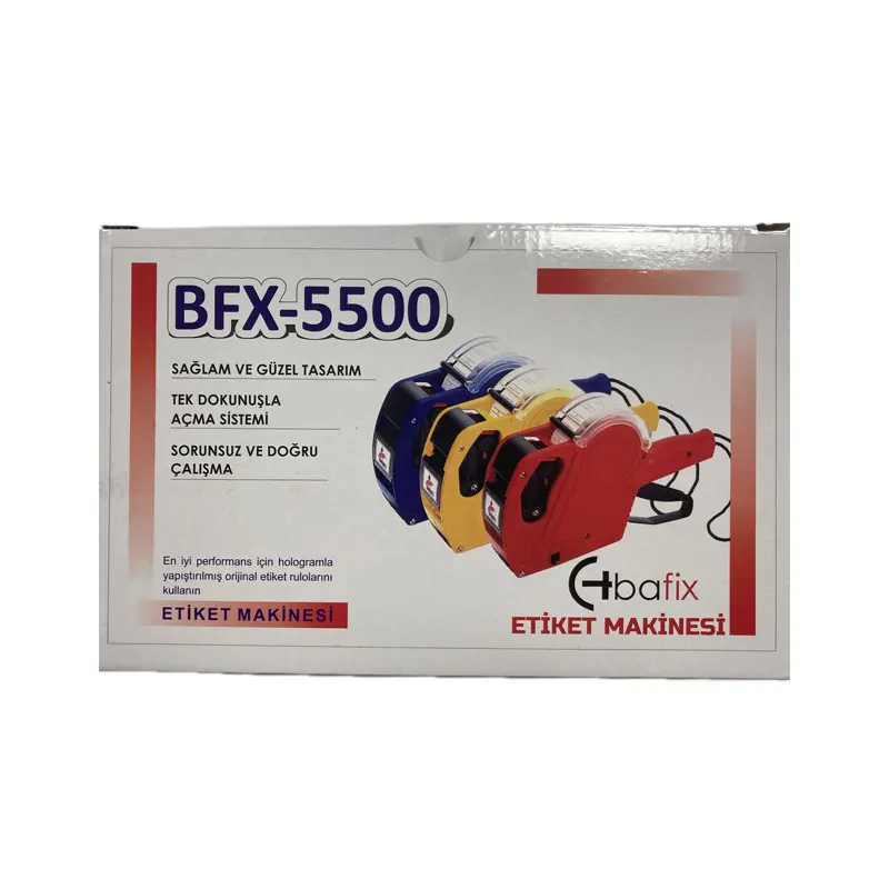 Bafix BFX-5500 Fiyat Etiket Makinesi 8 Hane