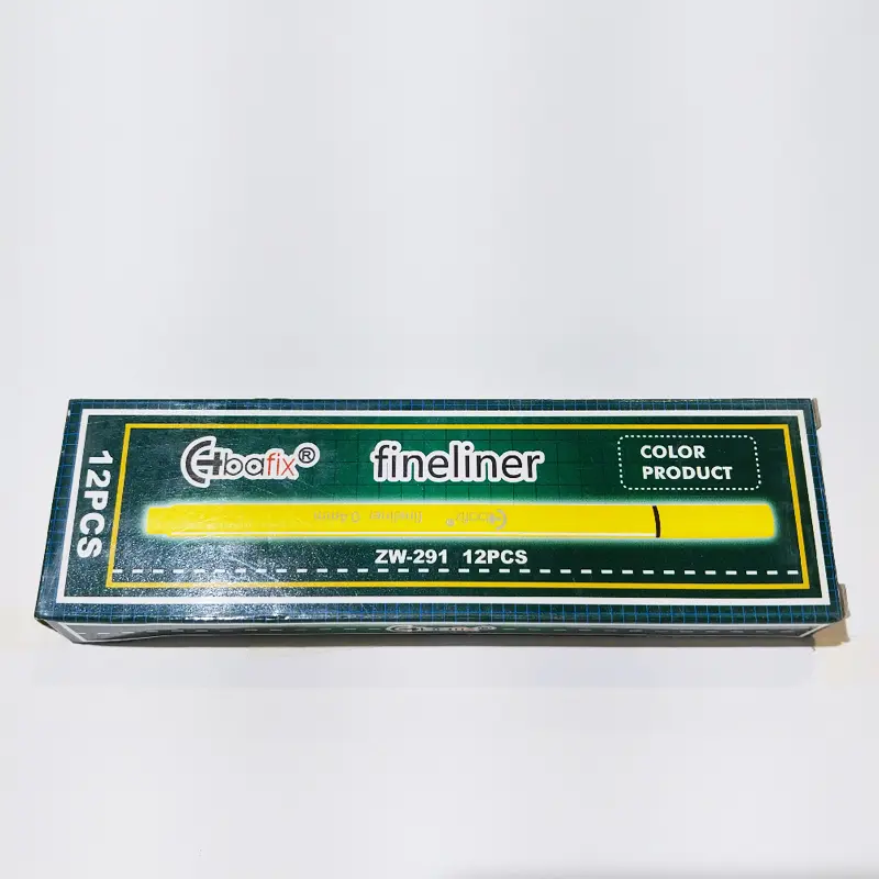 Bafix Fineliner 0.4mm Sarı 12 Li Kutu