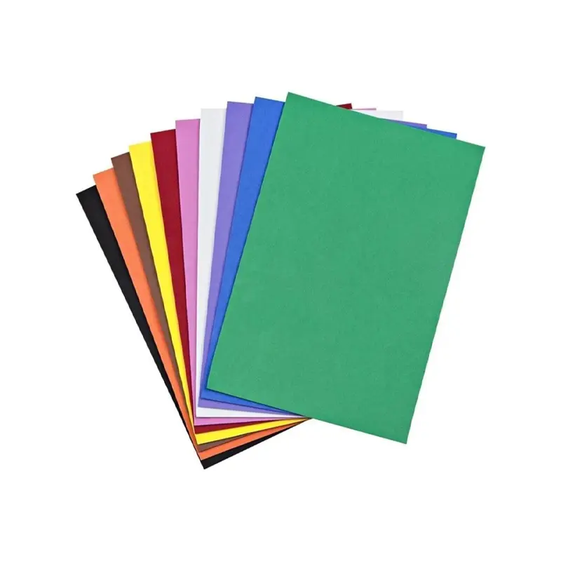 Bafix Yapışkanlı Eva 50x70cm 10 Renk Karışık