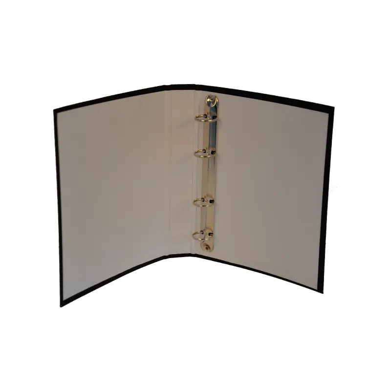Bafix Pvc Talebe Klasörü 4 Halkalı A5 Siyah