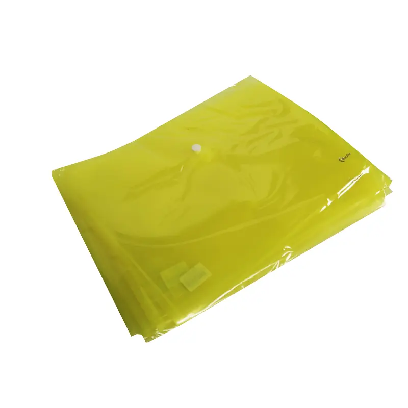 Bafix U1120P Çıtçıtlı Zarf Dosya A4 Sarı 12 Li Paket