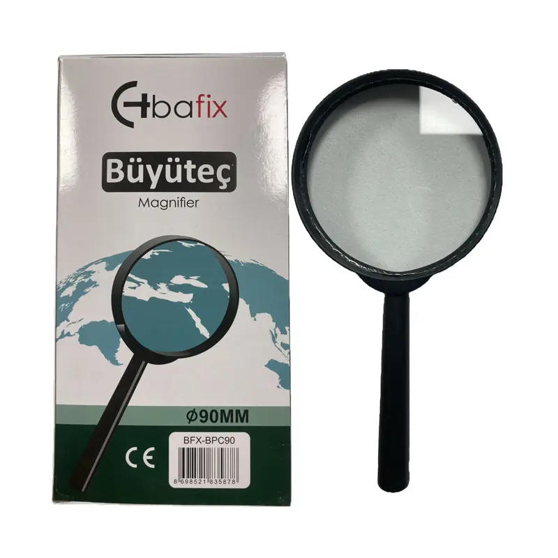 Bafix BPC90 Plastik Çerçeveli Büyüteç 90mm 10 Lu Paket