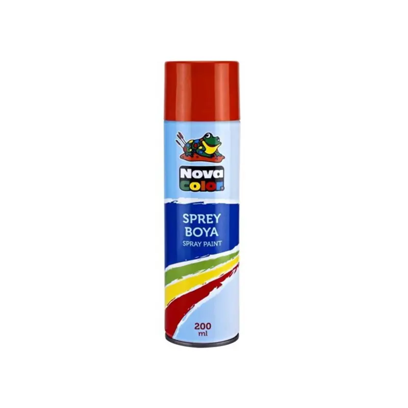 Nova Color NC-807 Sprey Boya 200 ML Turuncu