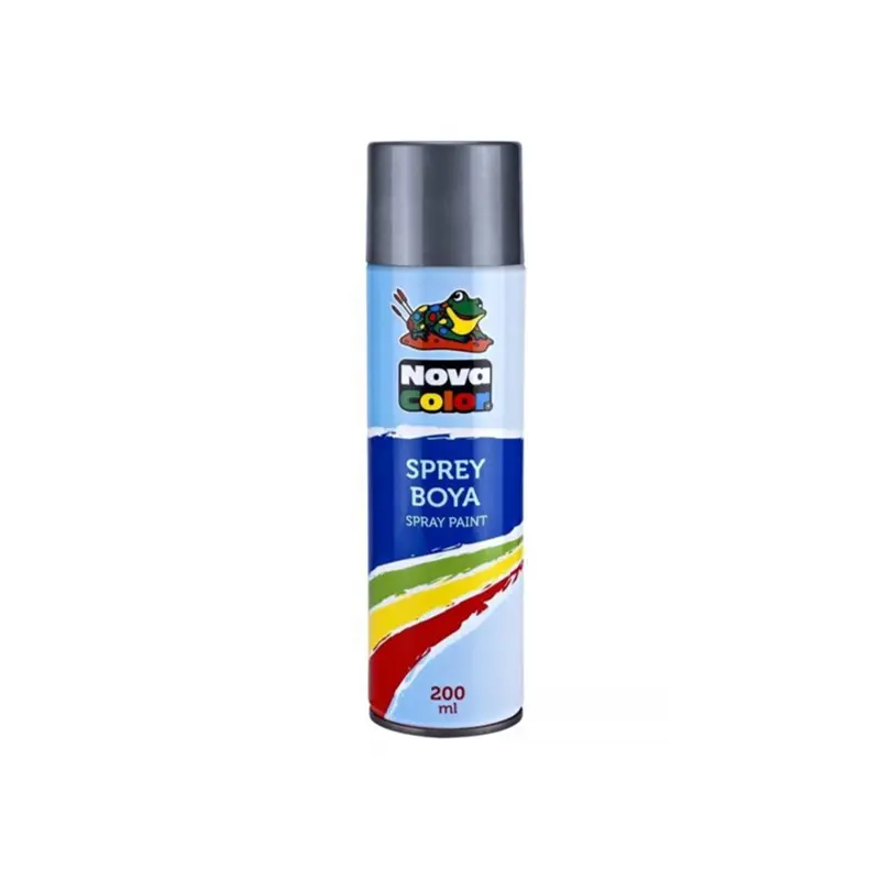 Nova Color NC-810 Sprey Boya 200 ML Gri
