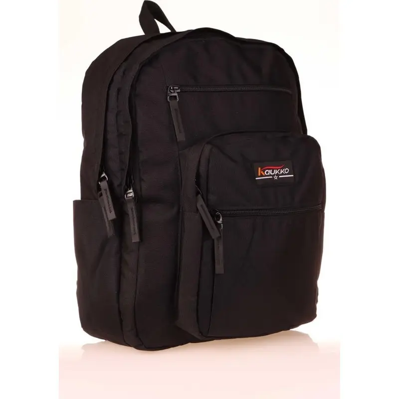 Kaukko K1599 Sırt Çantası Full Pocket Siyah