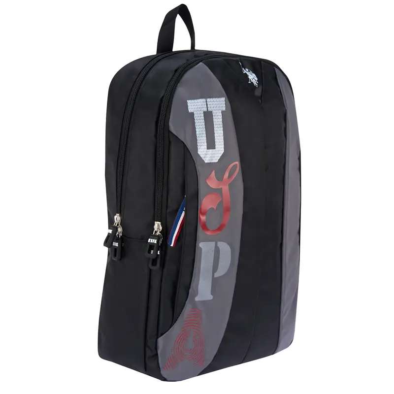 U.S Polo PLCAN25049 Sırt Çantası Siyah - Gri