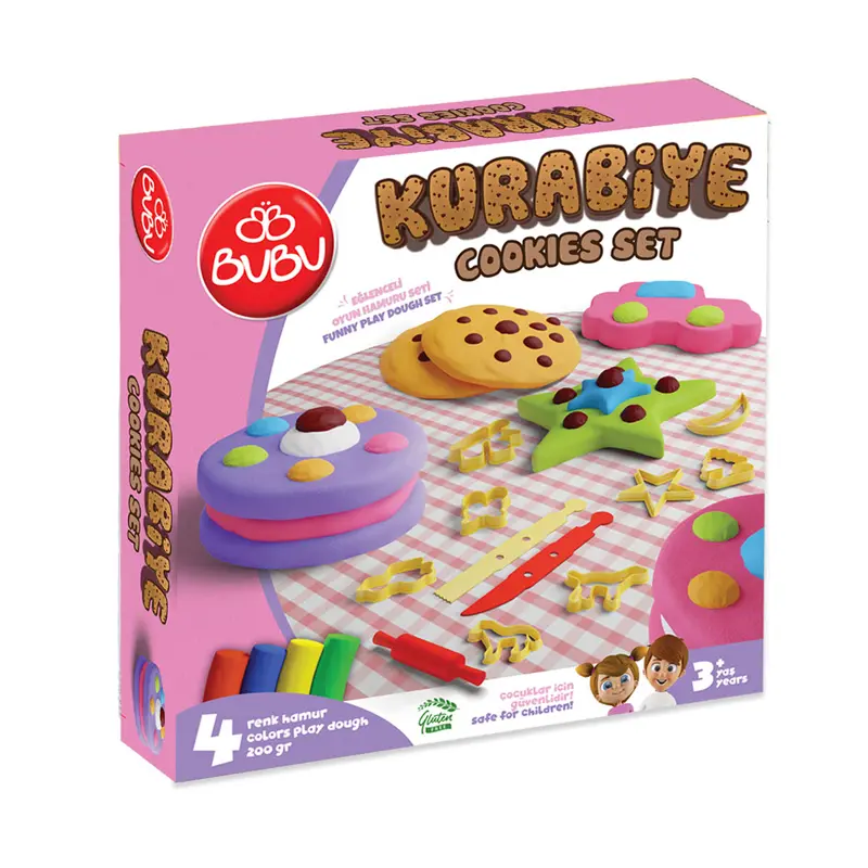 Bu-Bu OH0016 Oyun Hamuru Kurabiye Seti