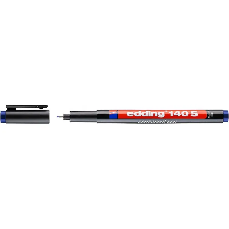Edding 140S Permanent Asetat Kalemi 0.3mm Mavi 10 Lu Kutu