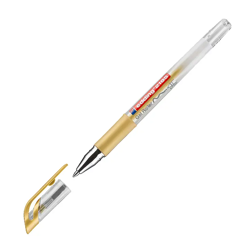 Edding 2185 Cristal Jel Roller Kalem Altın 10 Lu Kutu