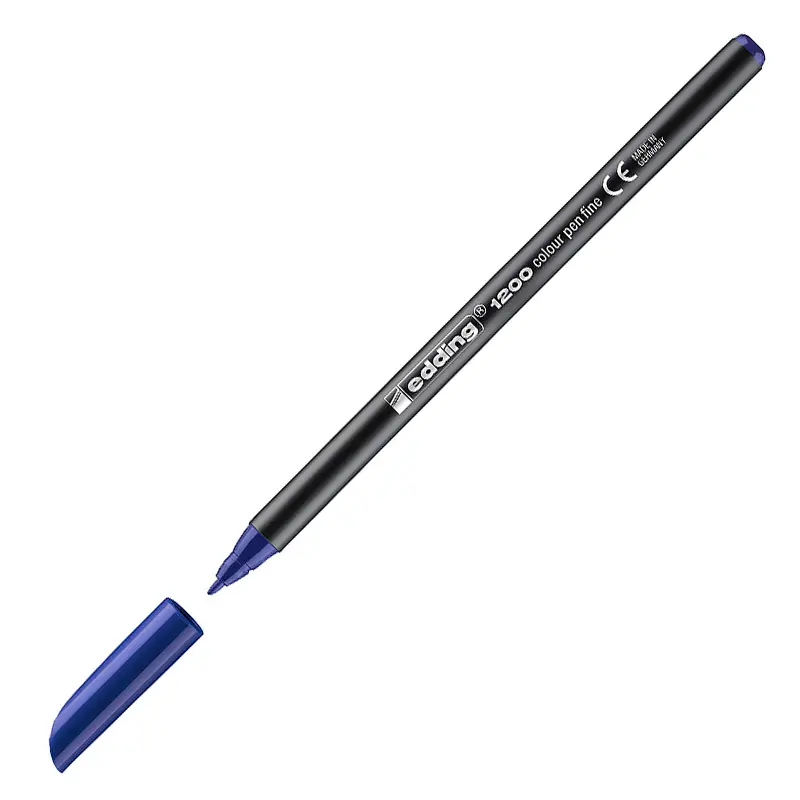 Edding 1200 Grafik Kalemi Mavi 10 Lu Kutu
