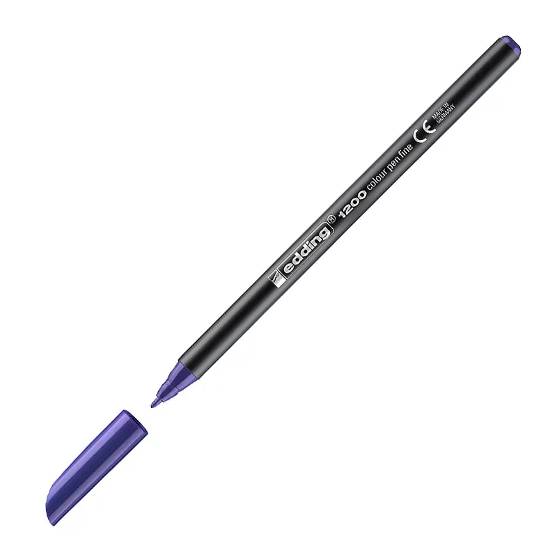 Edding 1200 Grafik Kalemi Metalik Mor 10 Lu Kutu