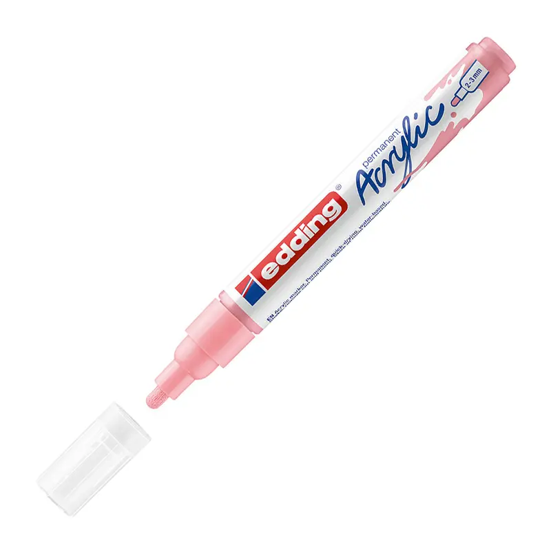 Edding 5100 Akrilik Orta Uçlu Markör 2-3 mm Leylak 10 Lu Kutu