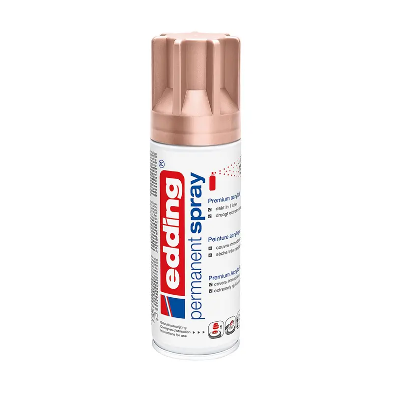 Edding 937 Permanent Akrilik Spray Rose Gold