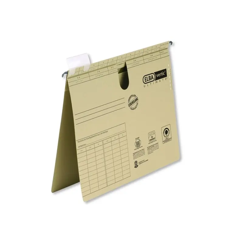 Elba 52072 Chic Kraft Askılı Telli Dosya 50 Li Paket