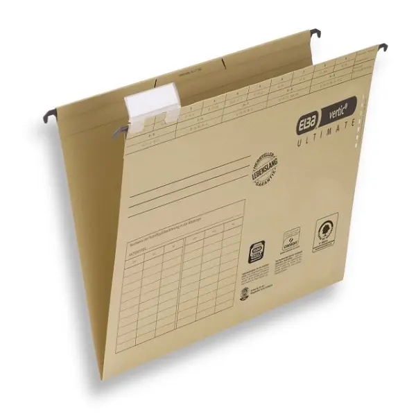 Elba 85440 Askılı Dosya Telsiz A4 Kahverengi 25 Li Paket