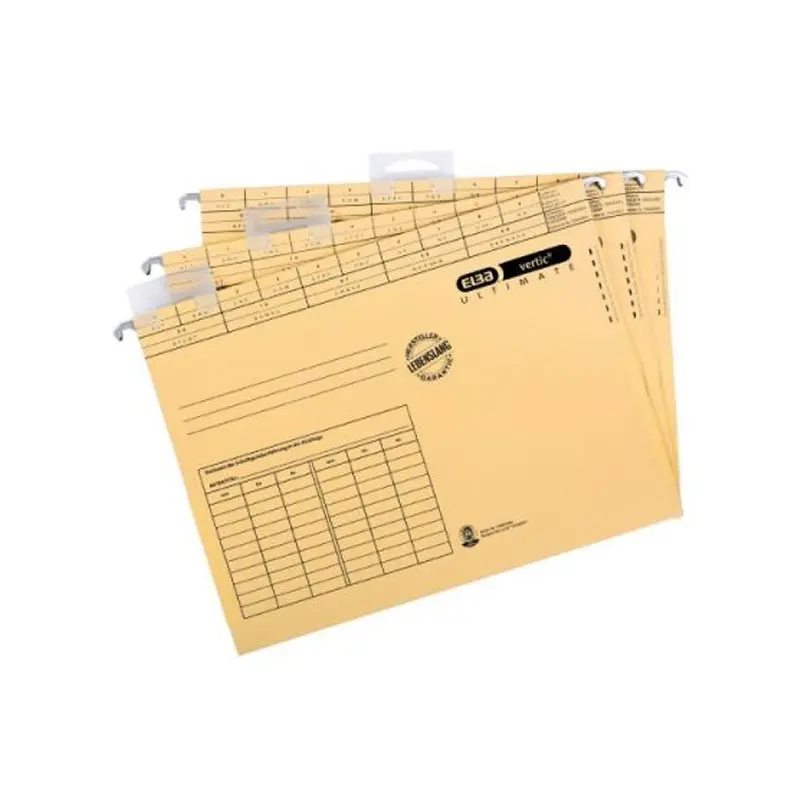 Elba 85443 Vertic Askılı Telli Körüklü Dosya 25 Li Paket