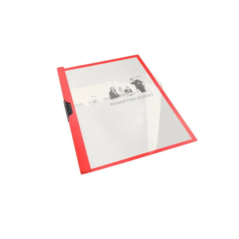 Esselte 563730 Sıkıştırmalı Dosya Sırttan Klips Kırmızı 25 Li Paket