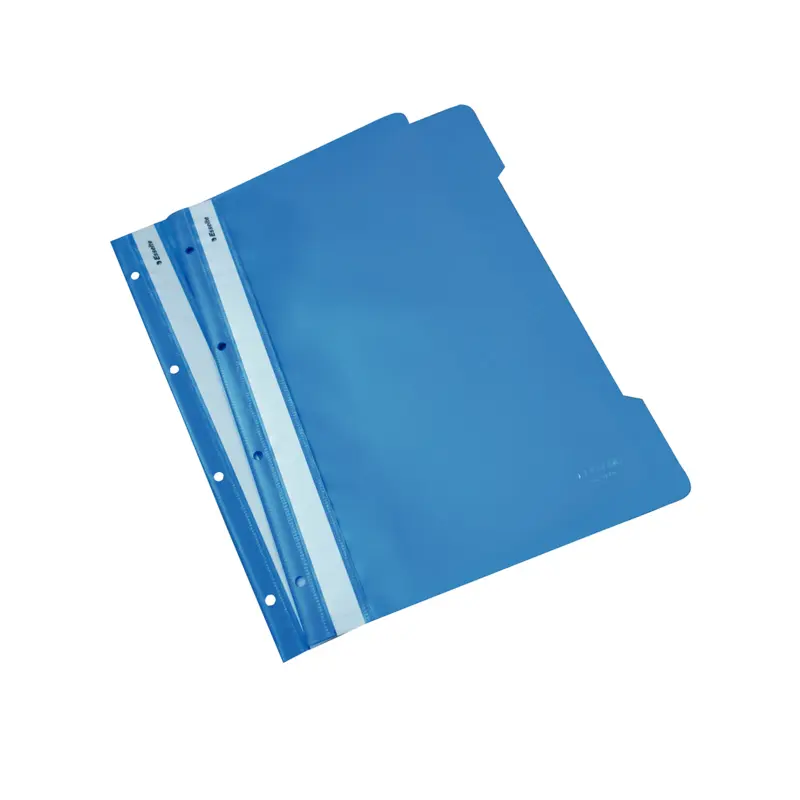 Esselte SLT-4199 Telli Dosya Plastik A4 Açık Mavi 50 Li Paket