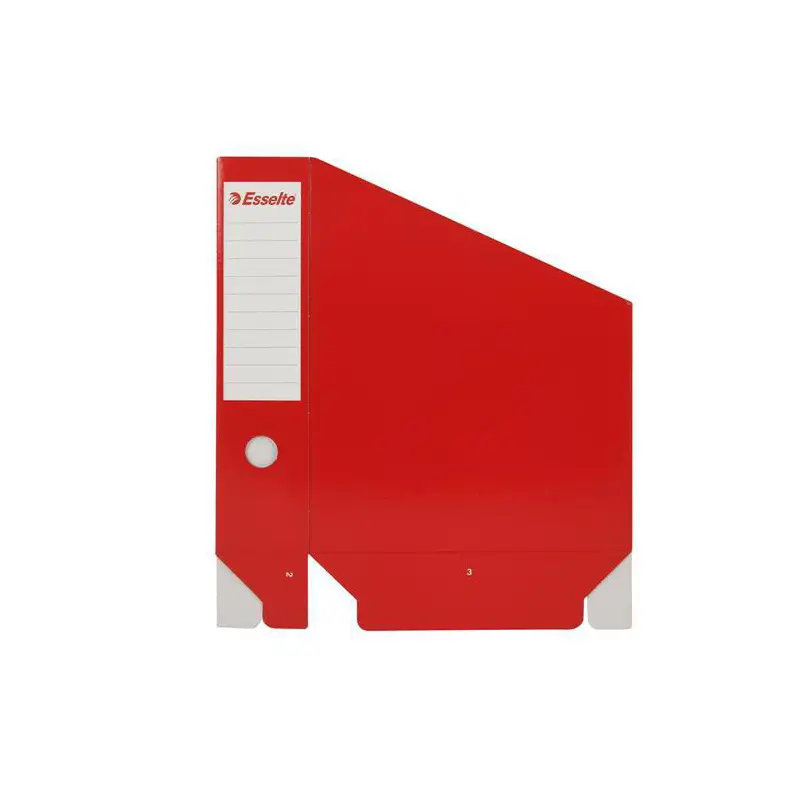 Esselte Slt-5276-25 Karton Kutu Klasör (Magazinlik) Kırmızı 6 Lı Paket