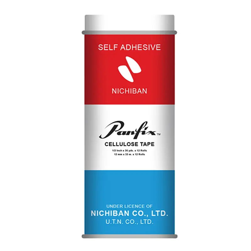 Panfix Selofan Bant 12mm x 33 Metre x 12 Li Teneke Kutu