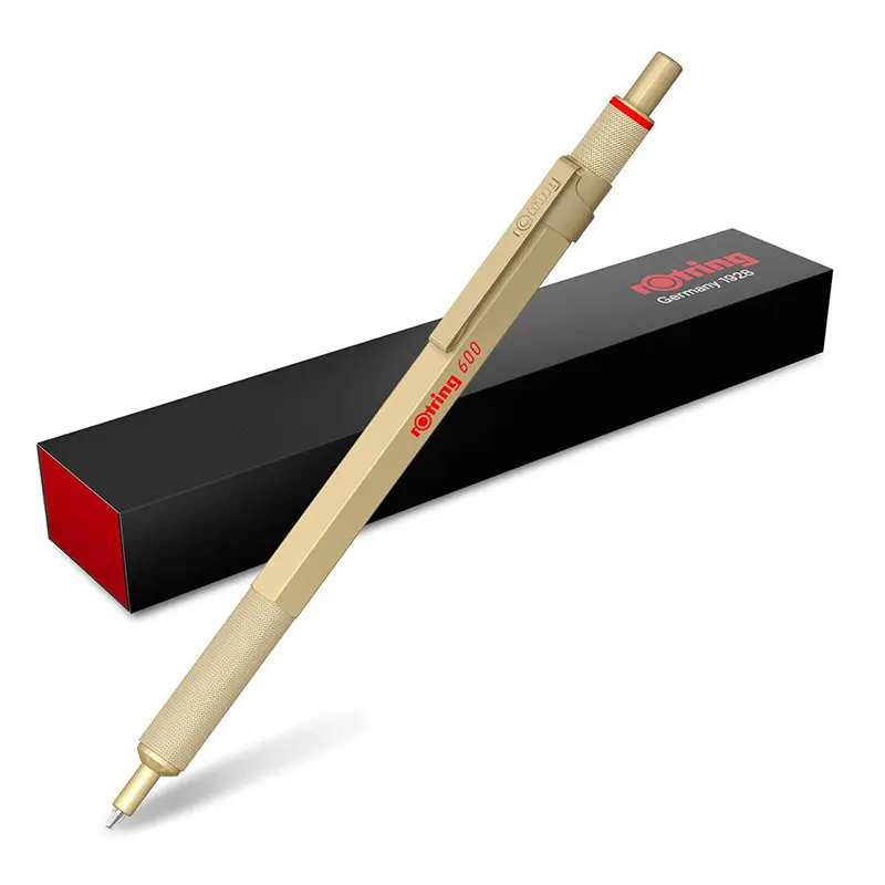 Rotring 600 Tükenmez Kalem Altın