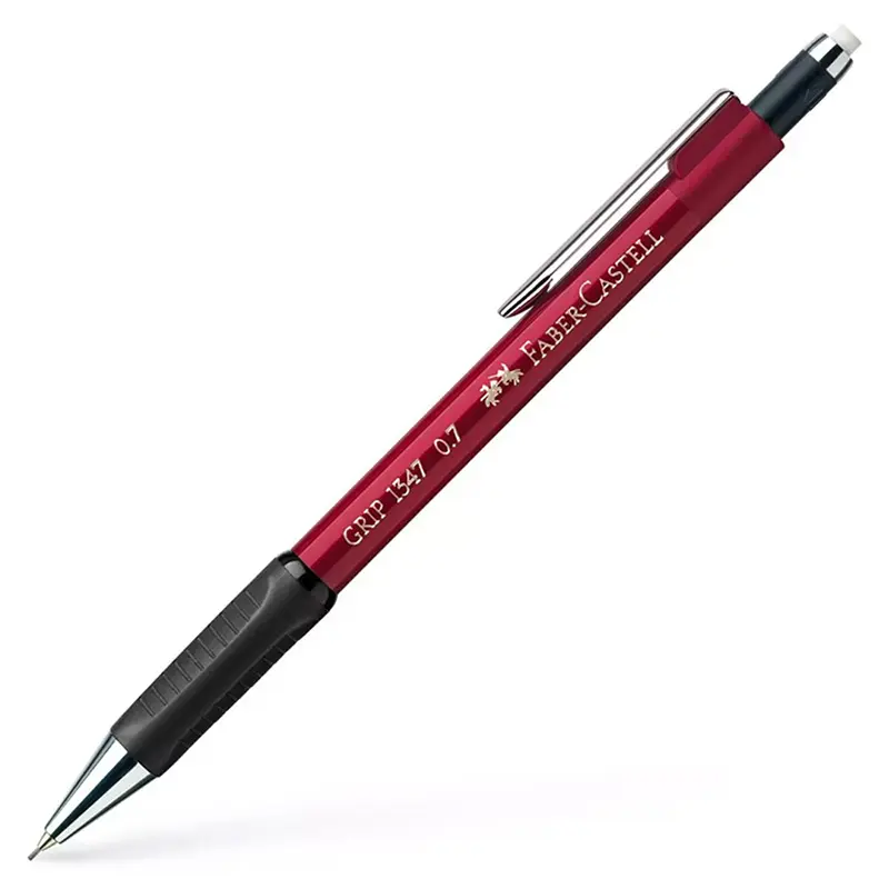 Faber-Castell 1345/47 Grip 2022 Versatil Kalem 0.7mm Bordo x 12 Li Kutu