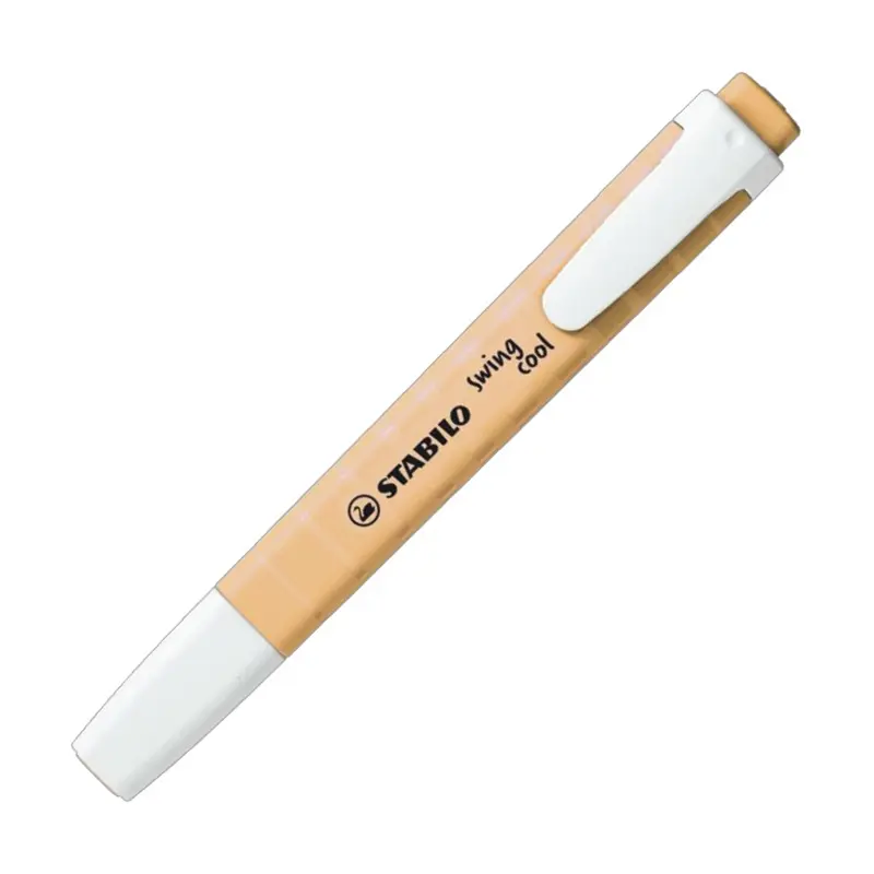 Stabilo 275/125-8 Swing Cool Fosforlu Kalem Pastel Mat Turuncu x 10 Lu Kutu