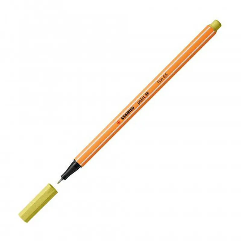Stabilo 88/67 Point 88 Keçe Uçlu İnce Kalem 0.4mm Hardal x 10 Lu Kutu