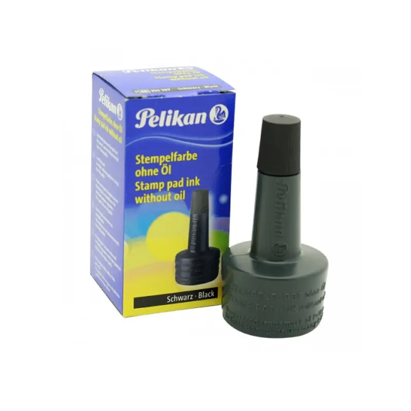 Pelikan 351197 Istampa Mürekkebi 28 ML Siyah x 10 Lu Paket