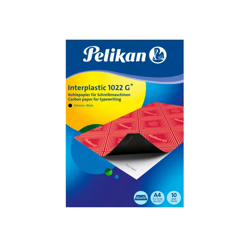 Pelikan 1022G Karbon Kağıdı Siyah x 10 Lu Paket