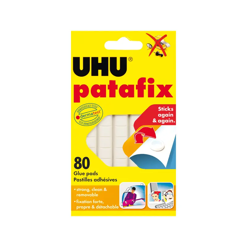 Uhu 41710 Hamur Yapıştırıcı Patafix Beyaz