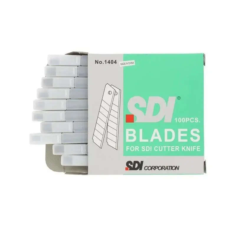 Sdi 1404 Maket Bıçağı Yedeği Geniş x 100 Lü Paket