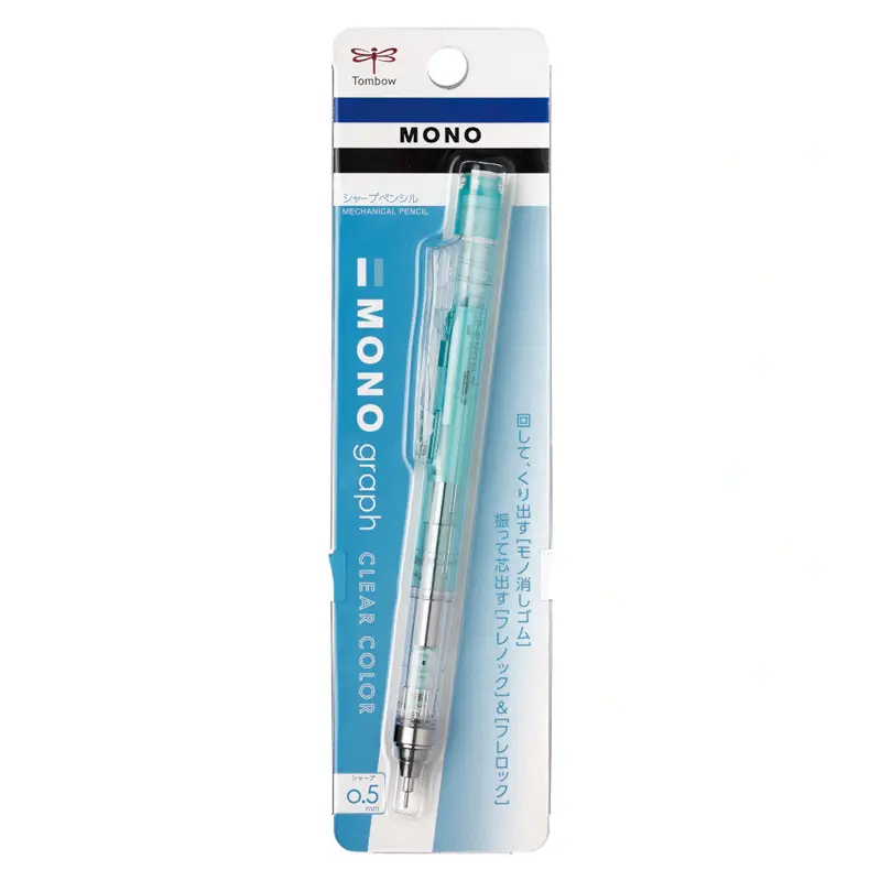 Tombow Mono Graph Versatil Kalem 0.5mm Şeffaf Nane