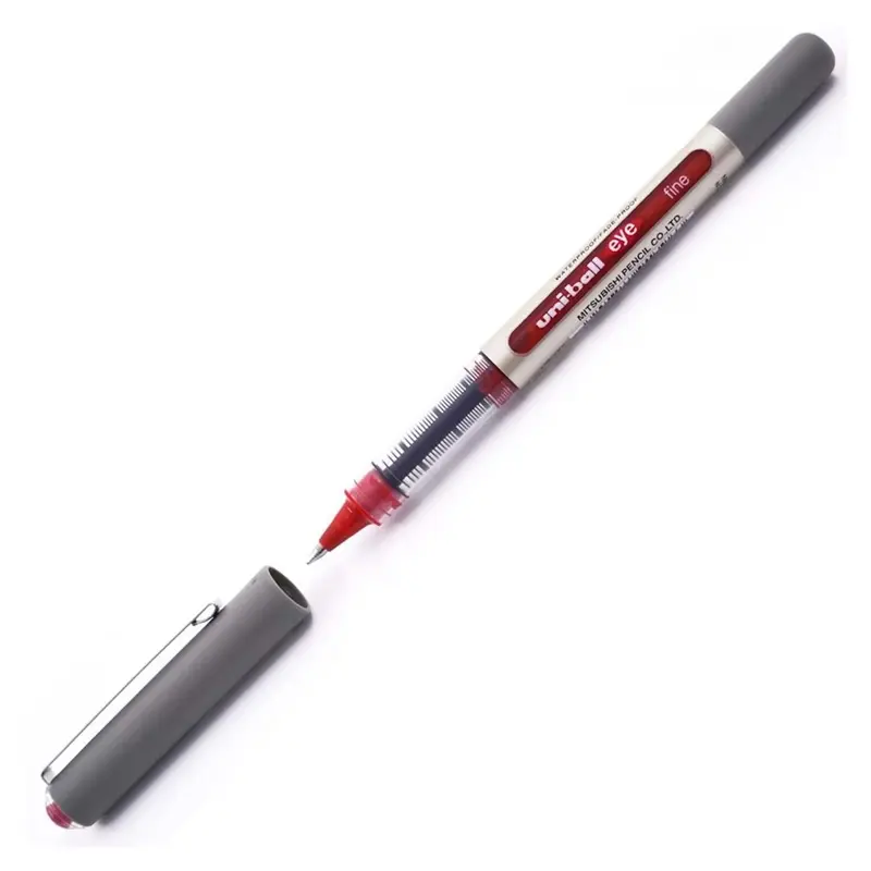 Uni-Ball UB-157 Eye Fine Bilye Uç Roller Kalem 0.7mm Kırmızı x 12 Li Kutu