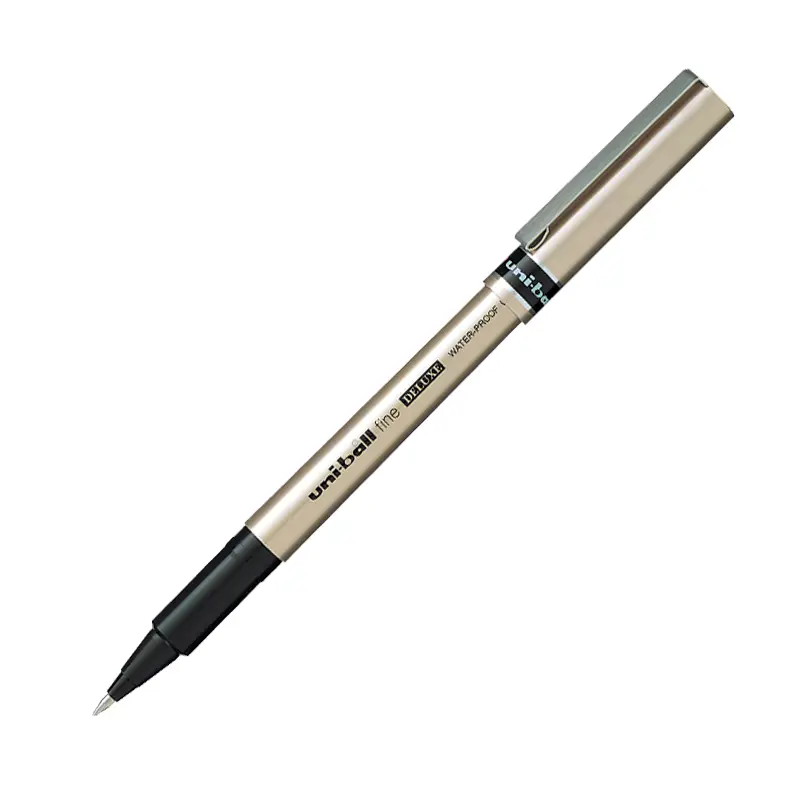 Uni-Ball UB-177 Deluxe Bilye Uç Roller Kalem 0.7mm Siyah x 12 Li Kutu