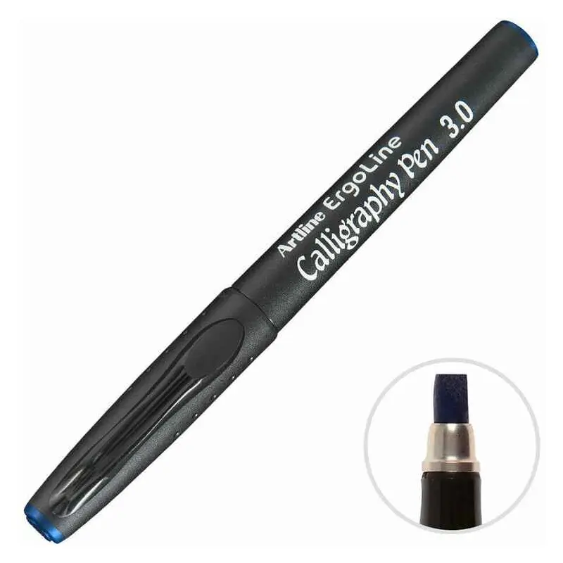 Artline ERG-243 Kaligrafi Kalemi 3.0mm Mavi x 12 Li Kutu