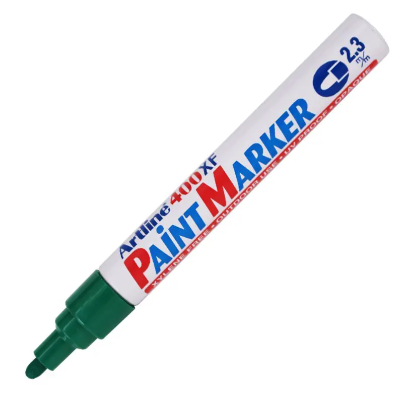Artline EK-400XF Çok Amaçlı Paint Markör Boya 2.3mm Yeşil x 12 Li Kutu