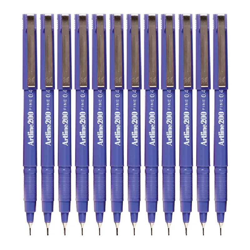 Artline EK-200N Fineliner 0.4mm Mor x 12 Li Kutu