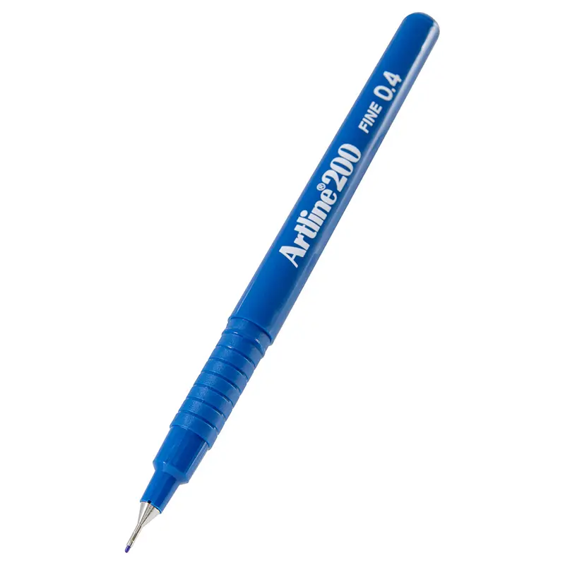 Artline EK-200N Fineliner 0.4mm Koyu Royal Mavi x 12 Li Kutu
