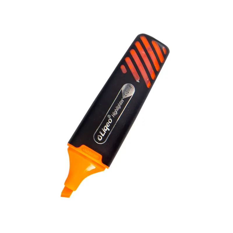 Liqeo H-3128 Fosforlu Kalem Turuncu x 12 Li Kutu