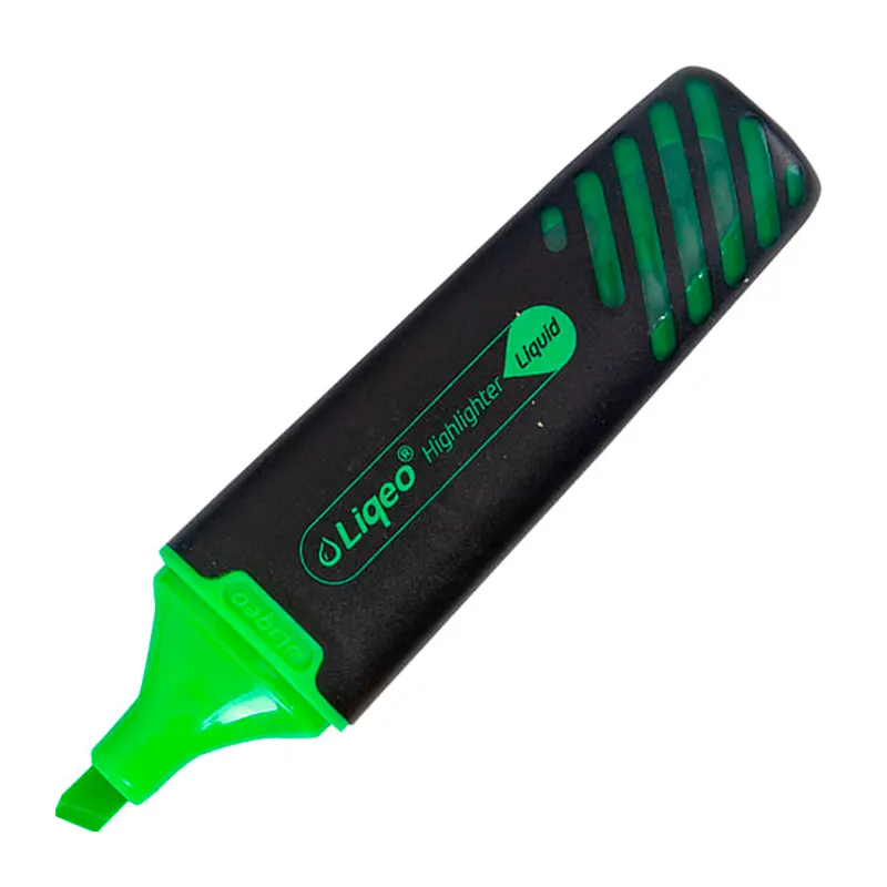 Liqeo H-3128 Fosforlu Kalem Yeşil x 12 Li Kutu