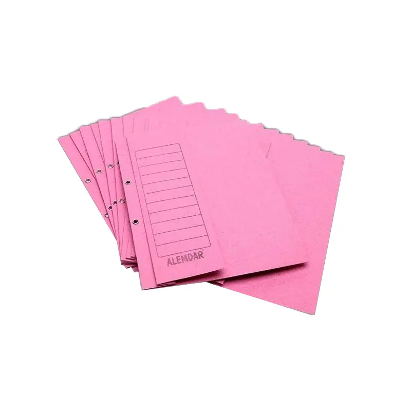 Alemdar Yarım Kapak Dosya Pembe x 50 Li Paket