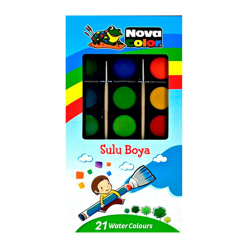 Nova Color Nc-392 Sulu Boya 21 Renk