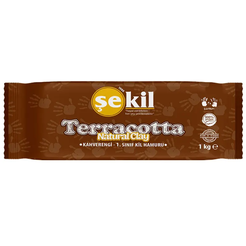 Şekil VK1000KHV Seramik Hamuru Terracotta Kahverengi 1000 Gr.