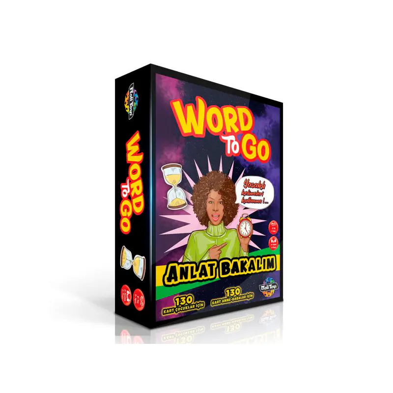 Moli Toys ML-1452 Poly Word To Go Anlat Bakalım Oyunu