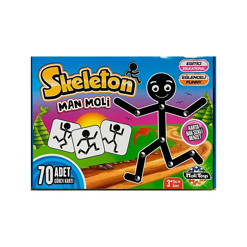 Moli Toys ML-1766 Skeleton Man Moli Kutu Oyunu