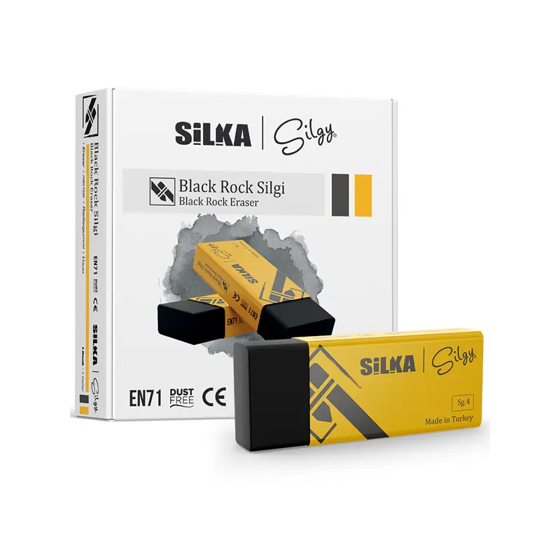 Silka SG.5 Rock Dust Free Silgi Siyah x 24 Lü Paket