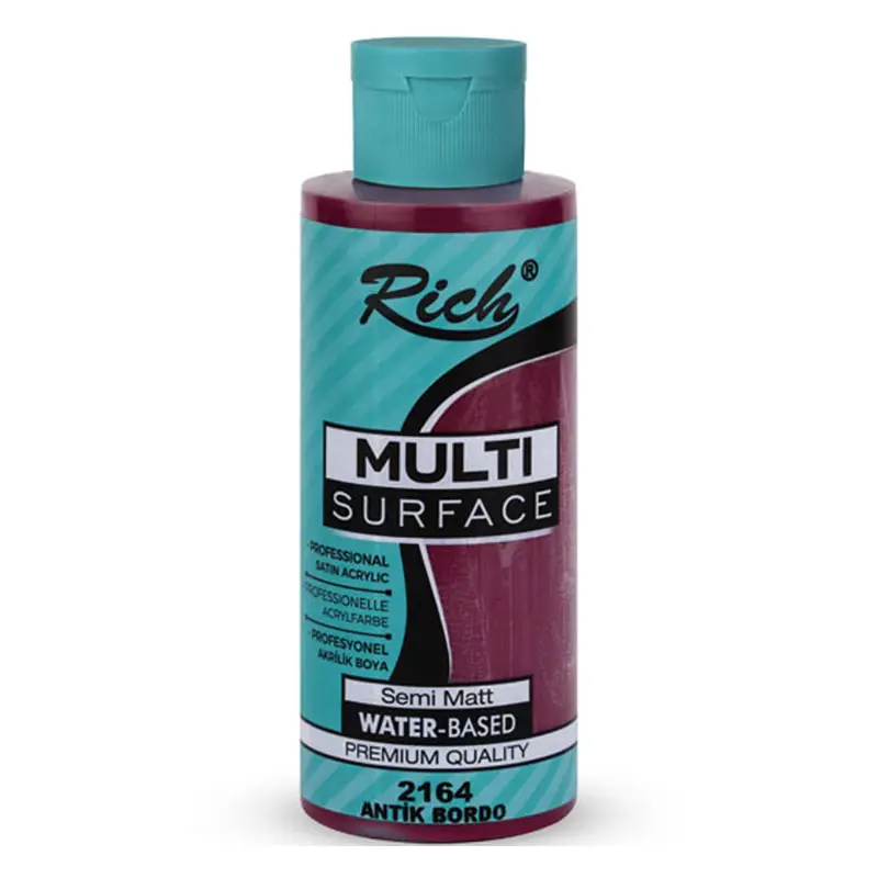Rich 2164 Multi Surface Akrilik Boya Antik Bordo 120cc