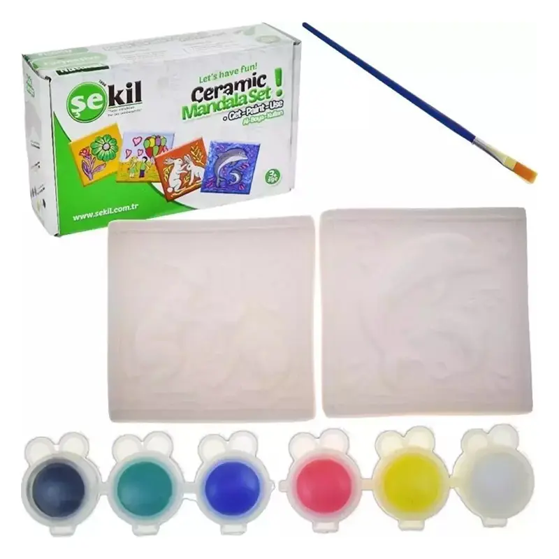 Şekil Seramik Mandala Seti